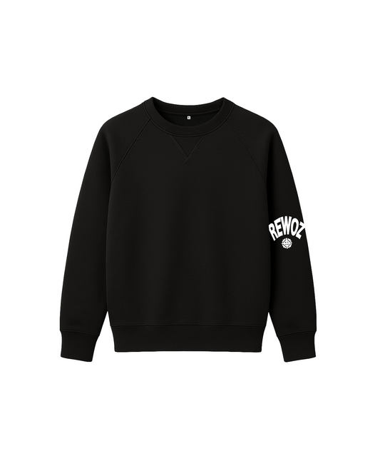 FELPA GIROCOLLO NERA REWOZISLIKE ©