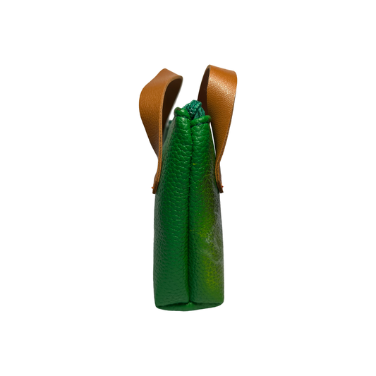 1/1 Green Mini Bag REWOZISLIKE® - Edizione Limitata (Red Skull) Airbrush